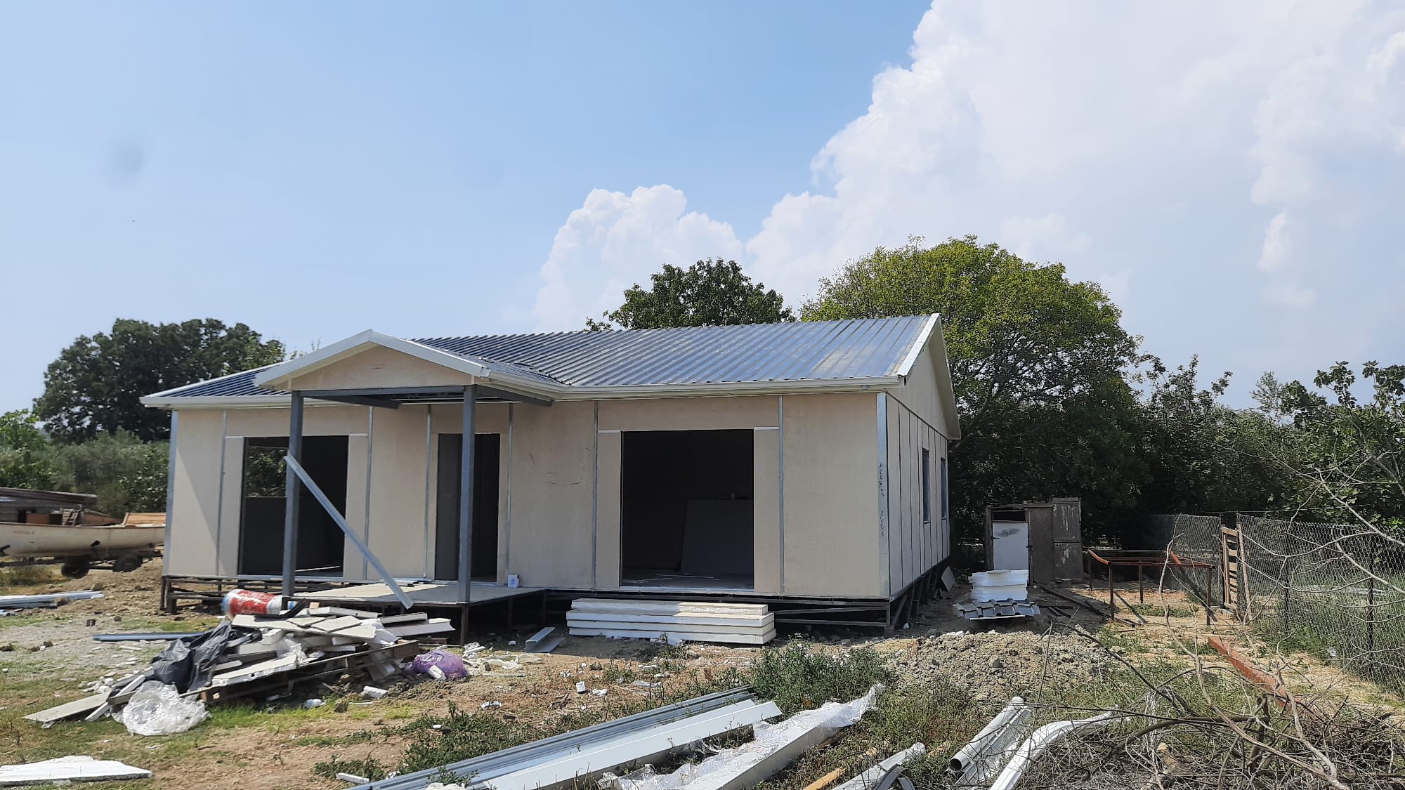 115 m² Tek Katlı Prefabrik Ev