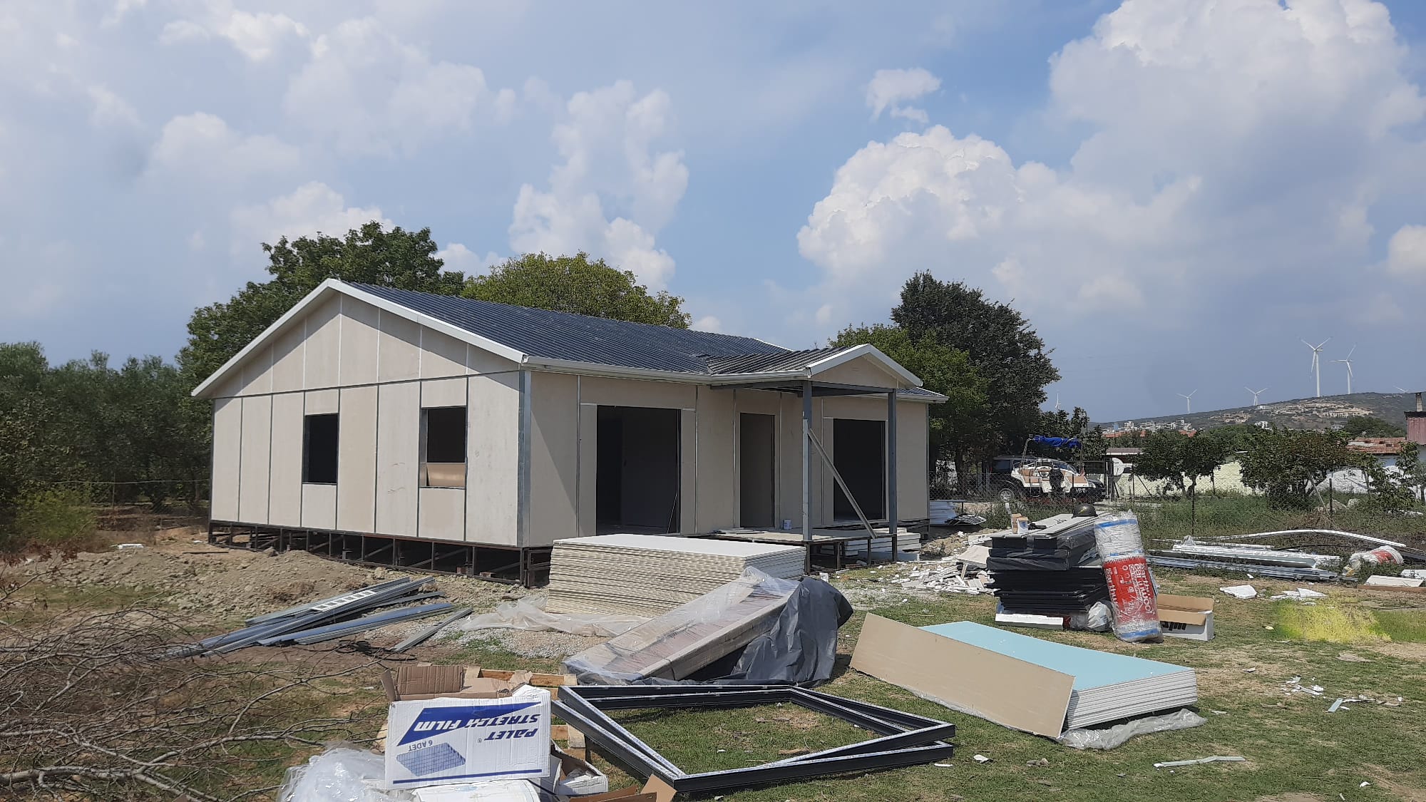 115 m² Tek Katlı Prefabrik Ev