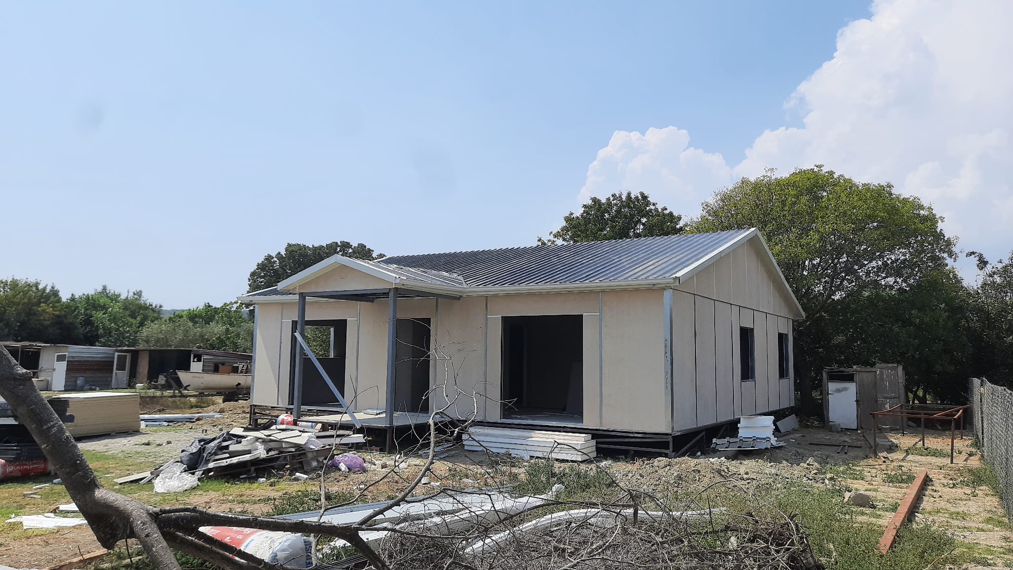 115 m² Tek Katlı Prefabrik Ev