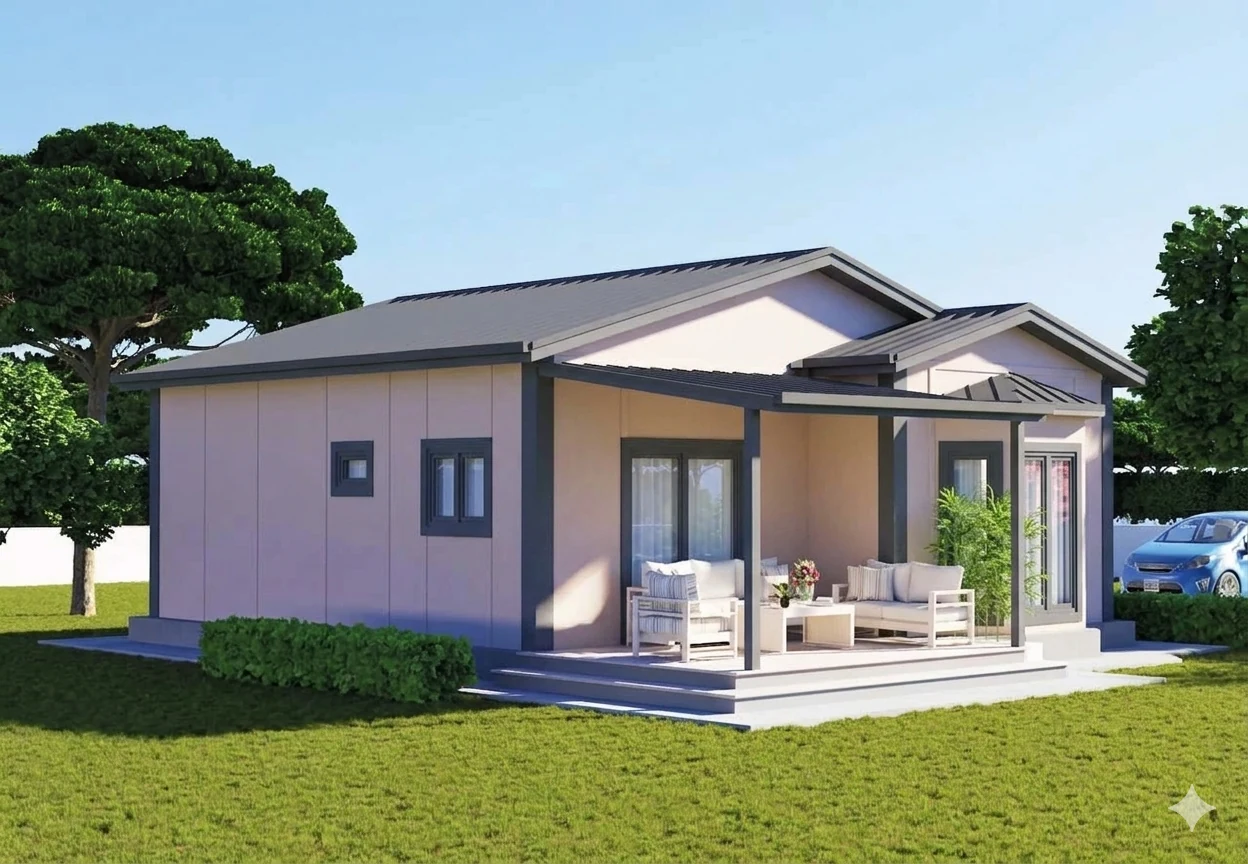 79 m² 2+1 Prefabrik Ev