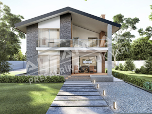 Klasik Tarzda Iki Katli Celik Villa 5516397