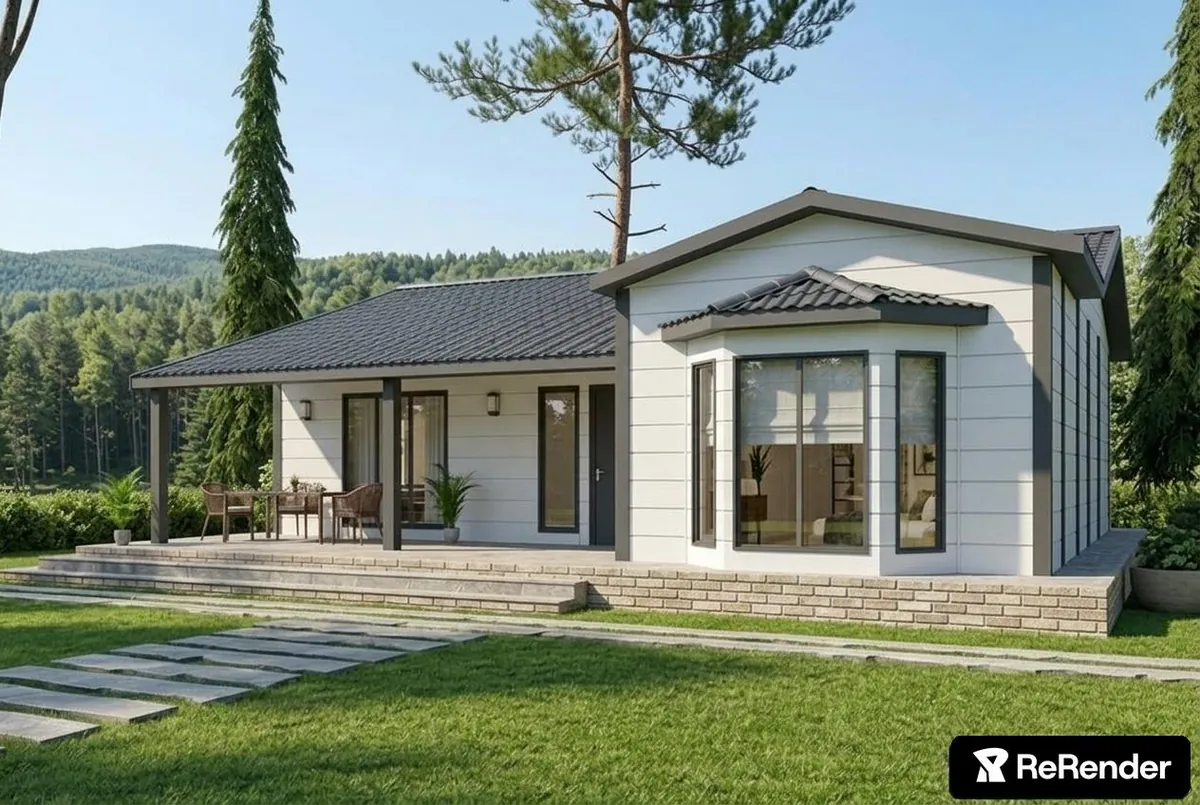 100 M2 Çelik Ev