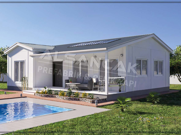 90 M2 Prefabrik Ev