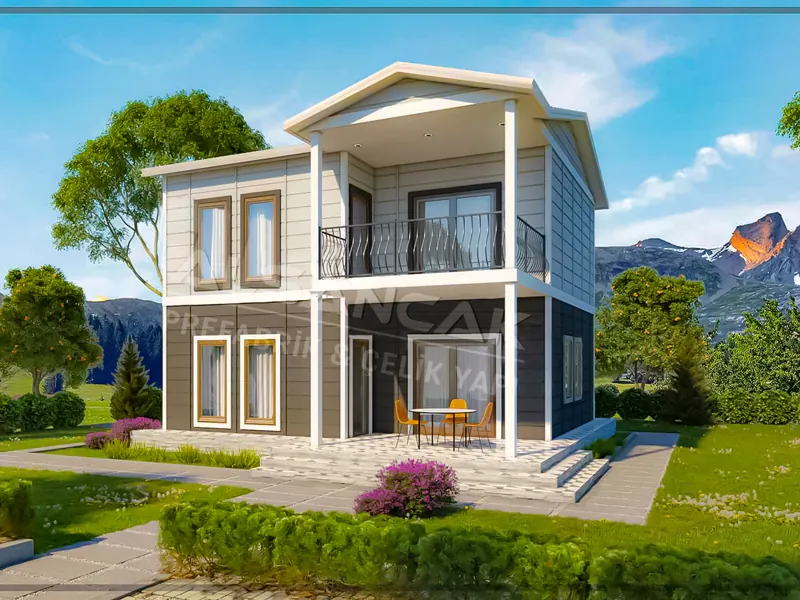 126 M2 Dublex Çelik Ev