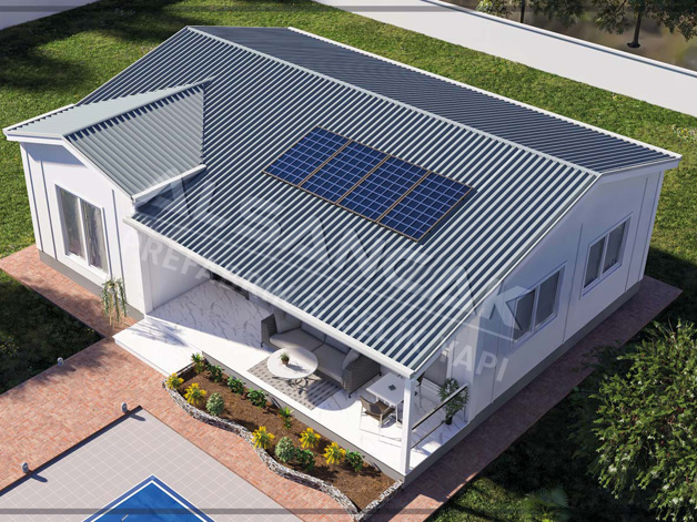 90 M2 Çelik Ev