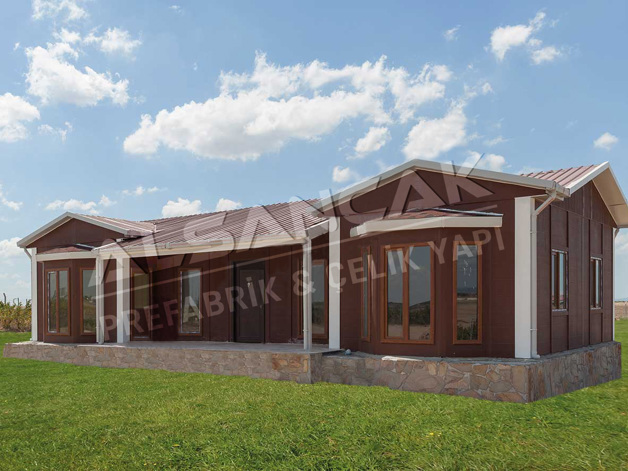 102 M2 Prefabrik Ev